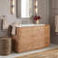 Meuble-lavabo autoportant avec lavabo en céramique et petite armoire de rangement 52 po Frank