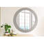 Huldar Glass Flat Wall Mirror