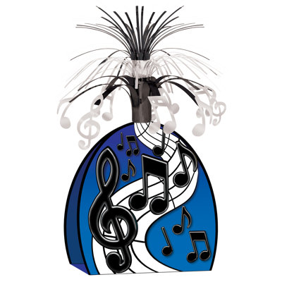 Sculpture de notes musicales