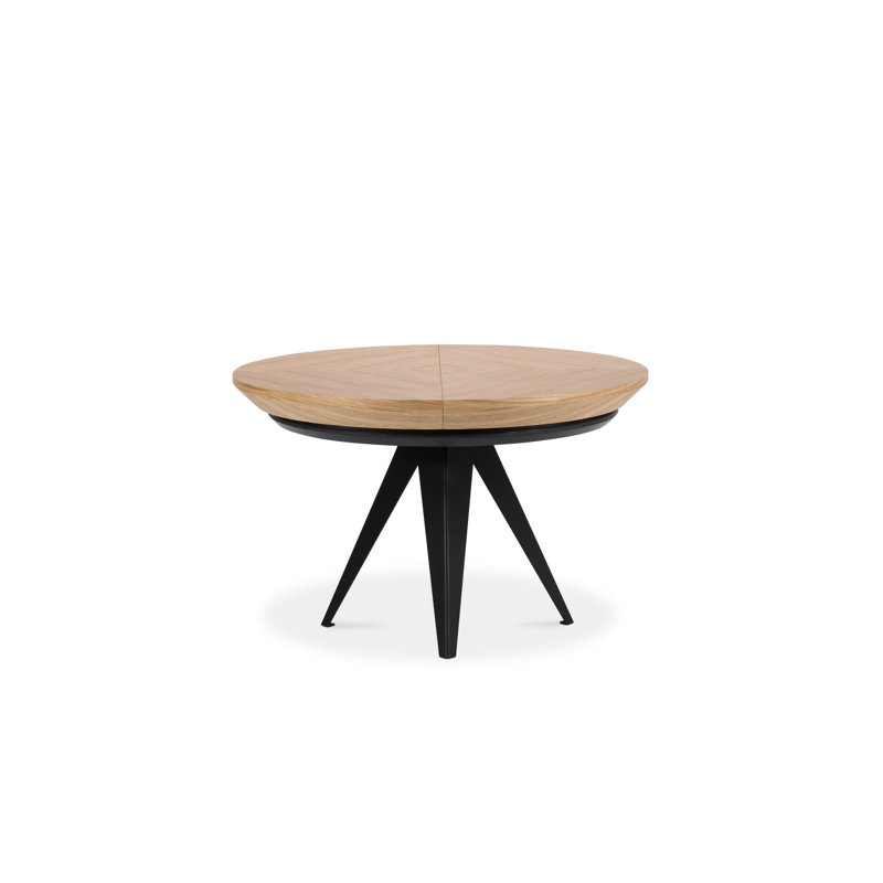 Toni, Natural Oak Veneer, H76 x L230 x W130cm