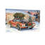 Voiture de Noël avec arbre et lumières-128435490