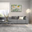 «White Peony» par Sharon Pitts, art mural en verre acrylique-1363893822