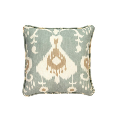 Java Spa Contemporary Cotton Ikat Square Pillow