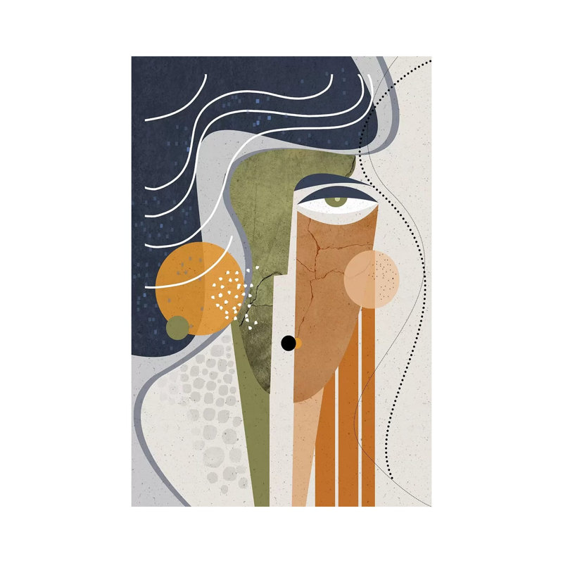 Aura 1 Piece Wrapped Canvas Wall Art, 30.48cm H x 20.32cm W x 1.9cm D