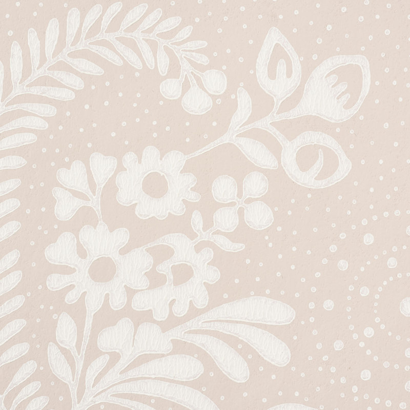 Papier peint Millicent, Rose