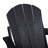 Folding Adirondack Chair with Side Table, 3-Piece Adirondack Chair Set with Wood Texture-2077964845
