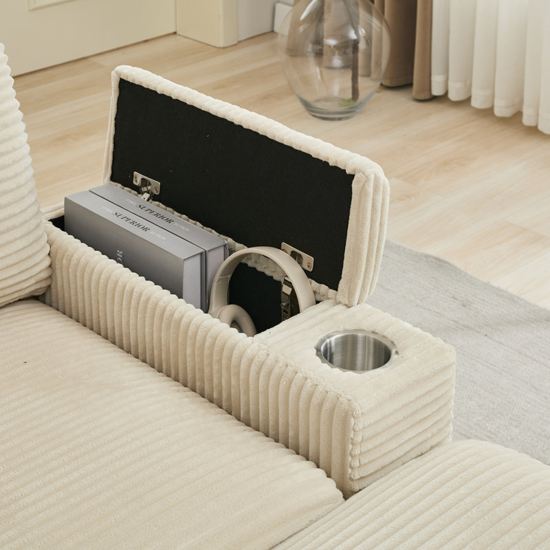 Canapé modulaire convertible modulaire, Beige