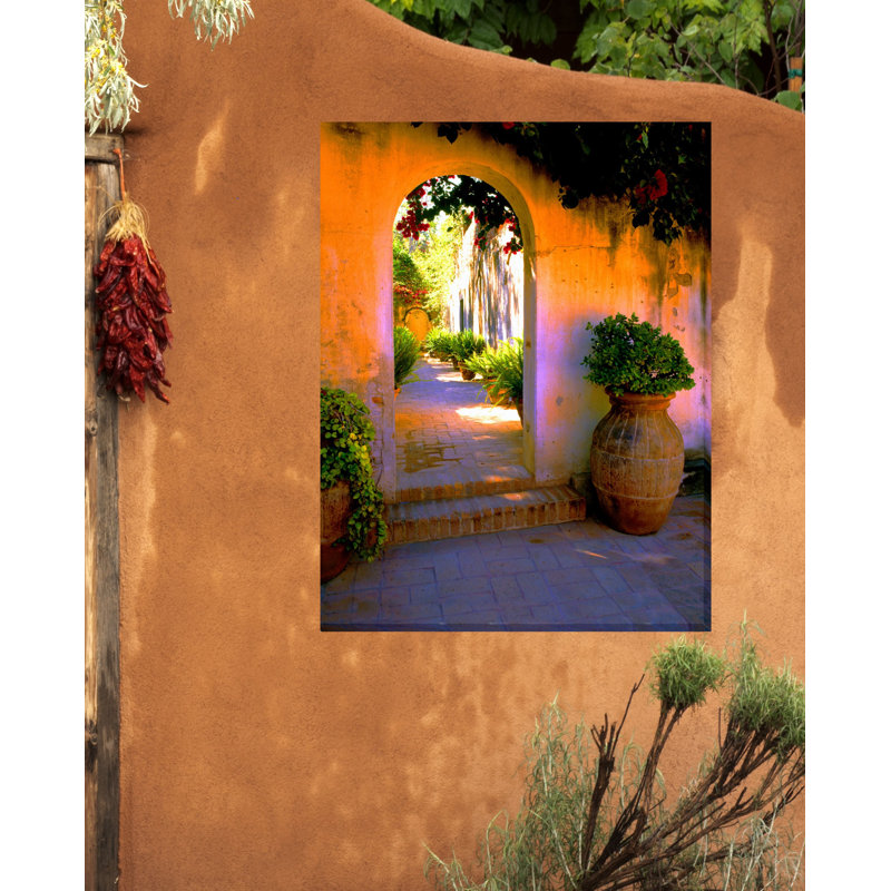 Décoration murale d'extérieur en toile Asalonis