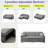 3 In 1 Convertible Sleeper Sofa Bed With Reclining Backrest, Pillows And Side Pockets-1096846721