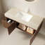 Meuble-lavabo mural 48 po avec comptoir en pierre frittée et lavabo en céramique, armoire de rangement avec 1 tiroir et porte à fermeture en douceur-522743874-513372809-522743884