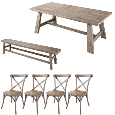 Ensemble de table de salle à manger American Country