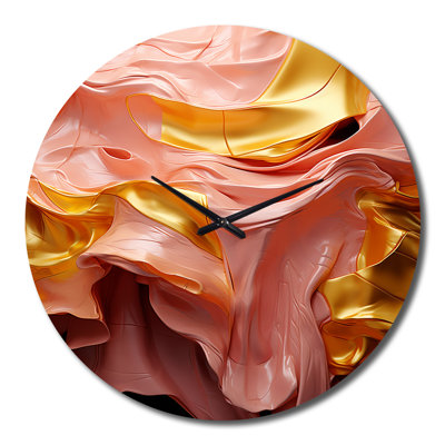 Horloge murale Sudden Joy Mystical Abstraction