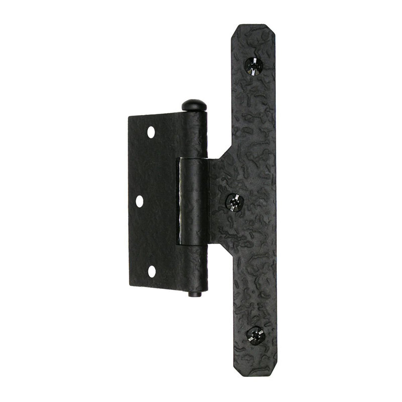 7" H Half Surface Hinge, Pair
