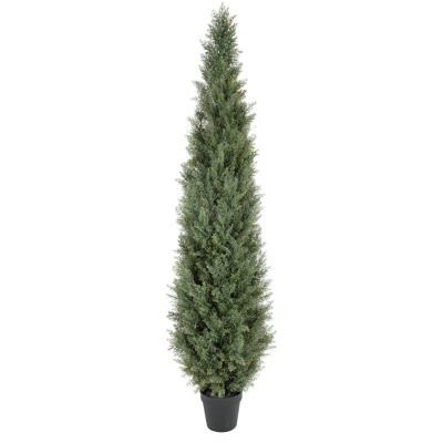 UV Resistant Faux Cedar Tree for Front Door Proch Patio Deck Balcony Yard Outdoor Décor