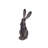 2 Piece Hawkinsville Rabbit Figurine Set
