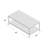 Skyler 48"W Solid Mango Wood and Metal Industrial Coffee Table with Open Shelf and Black Frame