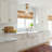 Glass Semi Flush Mount Ceiling Light