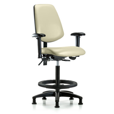 Caleb Vinyl Drafting Chair