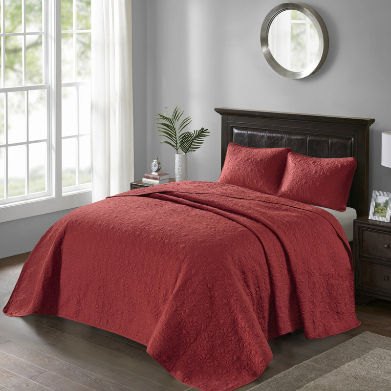 Ensemble de couvre-lit réversible Red Queen Red