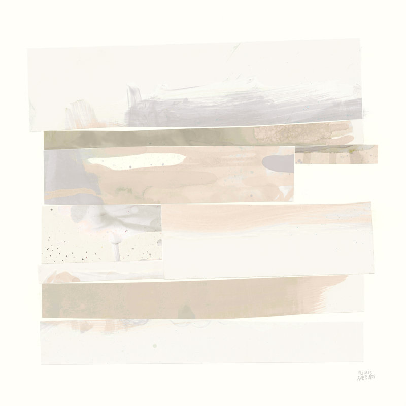 Stacks III Neutre, H 12 po x l 12 po, Non, Toile tendue