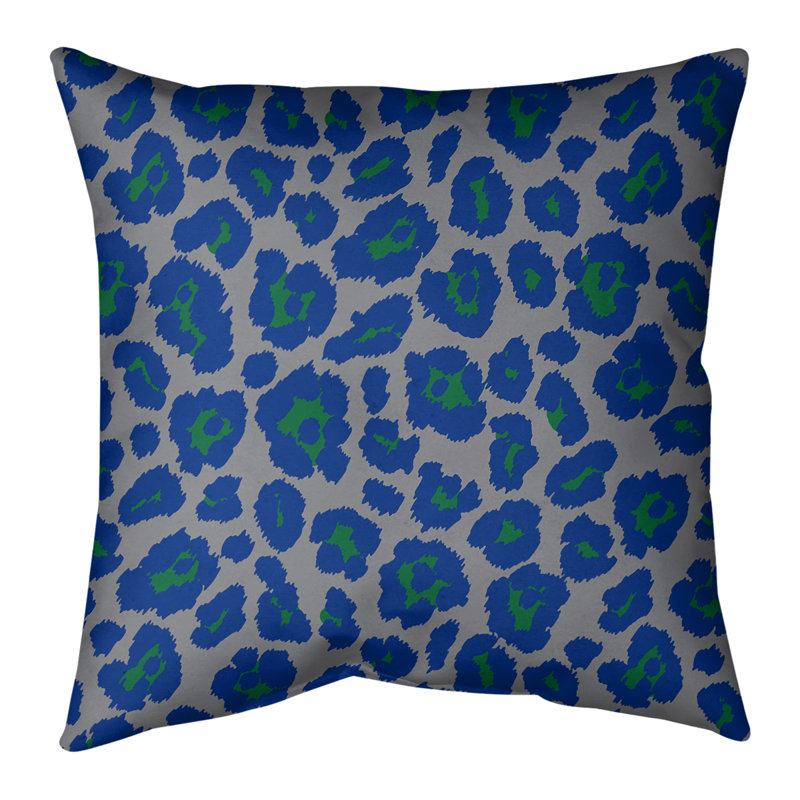 Housse de coussin carré, 26 po x 26 po, Argent, Polyester sergé