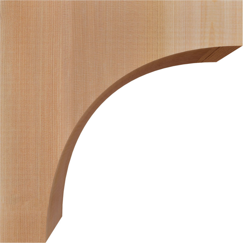 Huntington Corbel, H 12 po x l 3,5 po x P 12 po, Lisse, Cèdre rouge