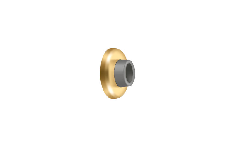 Door Stop, PVD Polished Brass