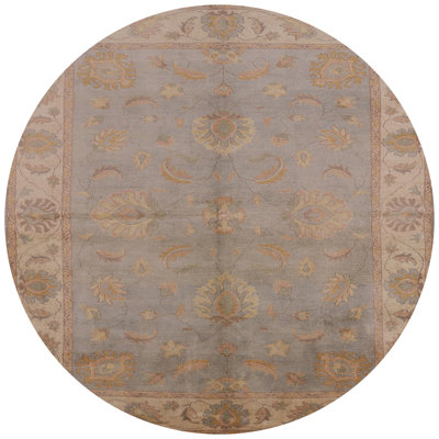 Tapis oriental orange / gris Dikran