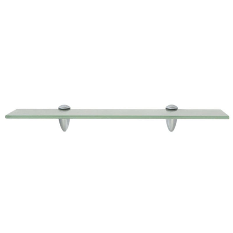 Tablette flottante en verre 2 pièces Annaly, H 0,31 po x l 19,7 po x P 3,94 po, Givré