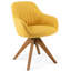 Chaise d'appoint pivotante l 23 po Heijo-70982246