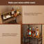 Wine Glass Rack Brown