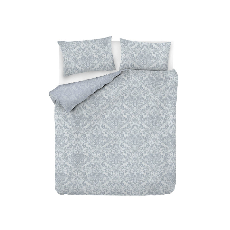 Irondequoit Solid Colour Duvet Cover Set with Pillowcases Included, 240 x 220cm Duvet Cover + 2 Pillowcases (60 x 70)