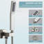 Système de robinet de douche 16 po