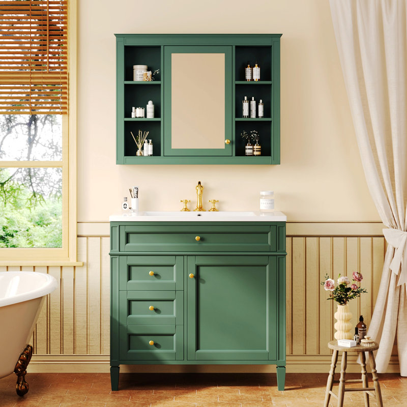 Meuble-lavabo simple, meuble-lavabo avec armoire de rangement