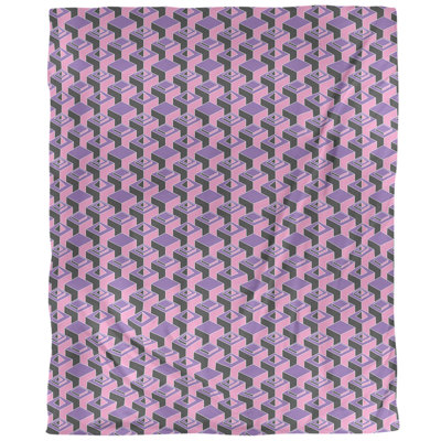 Housse de couette simple à motif de gratte-ciels foncés