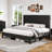 48.4'' Tall Headboard Solid Wood Bed Frame-1750010933-1749119740