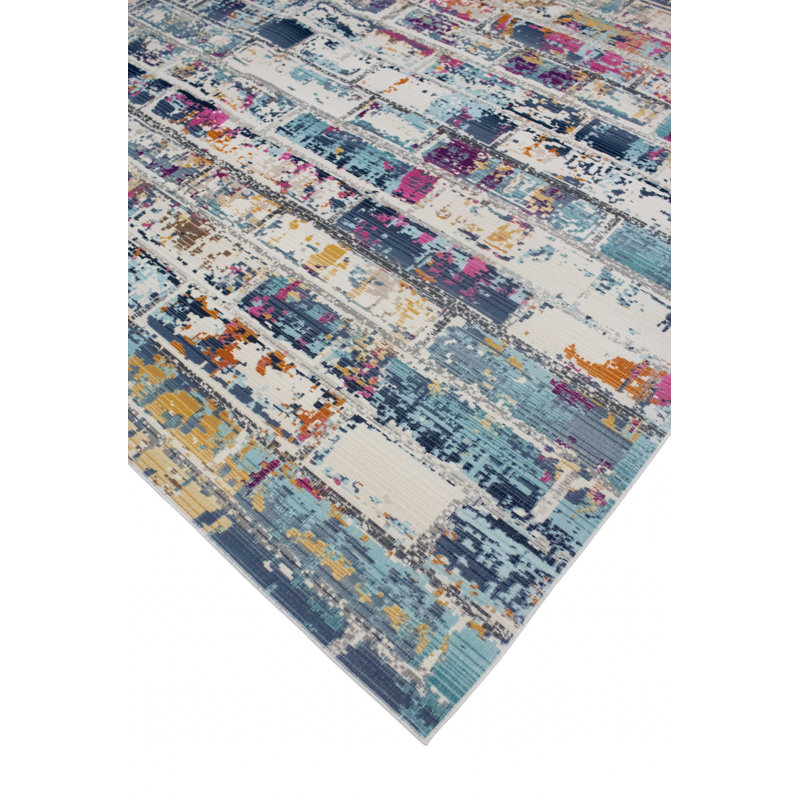 Morvant Geometric Indoor Rug, Rectangle 12'0" x 15'2"