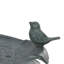 Bird Chat on Lotus Birdbath