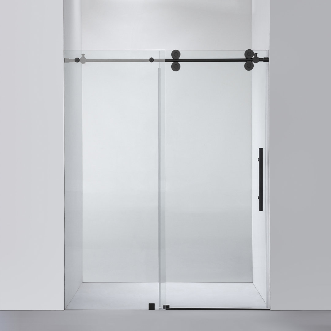 56- 60” W x 78” H Sliding Frameless Shower Door Vinnova 