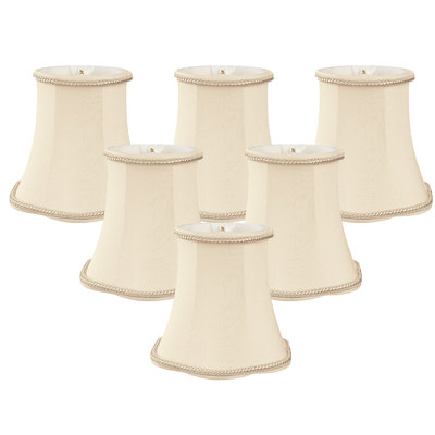 4.5'' H Silk Bell Candelabra Shade