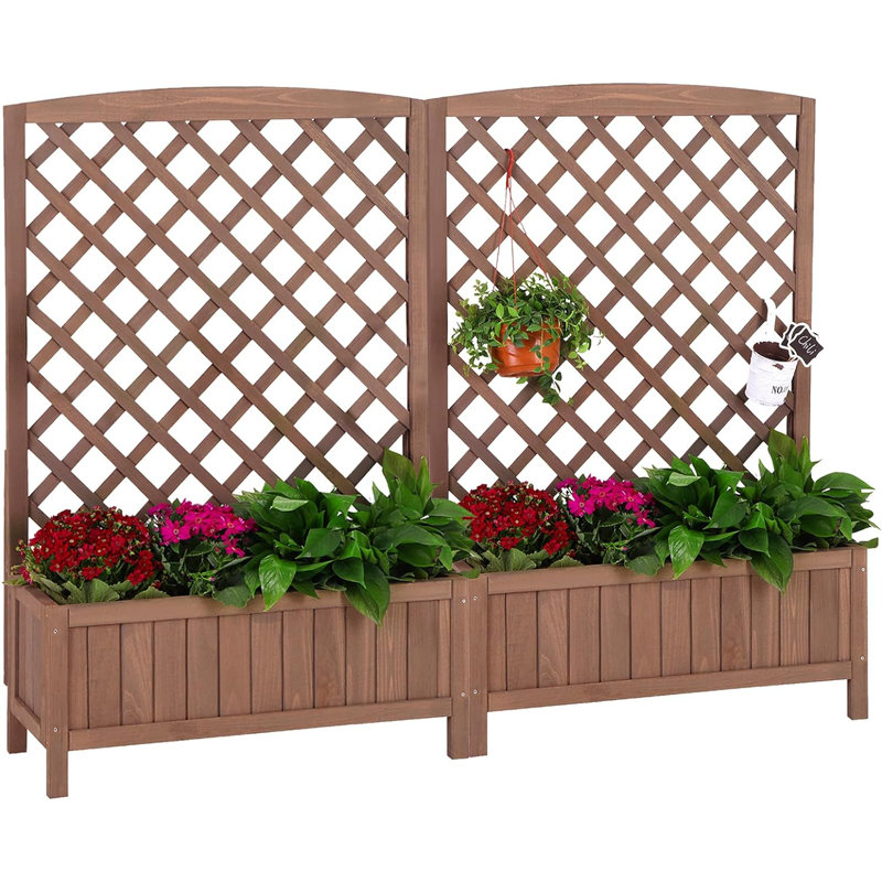 Glennell Wood Raised Garden Bed