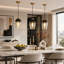 Hanshelmut 1-Light Single Shaded Kitchen Island Pendant(1-Set)-1548147554