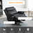 Fauteuil inclinable manuel pivotant de 36,2 po Homcom