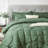 7pieces(full/queen/king)lightweight Solid Pinch Pleat Comforter Set For All Seasons, Twin(5 Pieces), Soft & Comfortable Bed In A Bag Set For Student/friends/family, A Cloud-like Sleeping Space , Spring/summer/autumn/winter, Great Gift/home Decor-112509964-112509971
