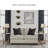 63" Chenille Pillow Top Arm Loveseat