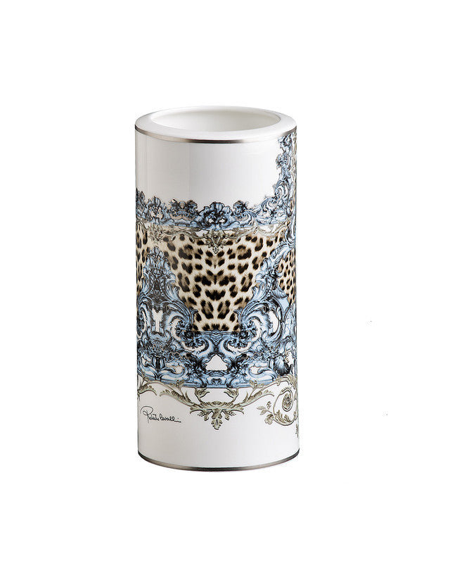 PALAZZO PITTI Bone China Table Vase, 7.75" H x 3.75" W x 3.75" D