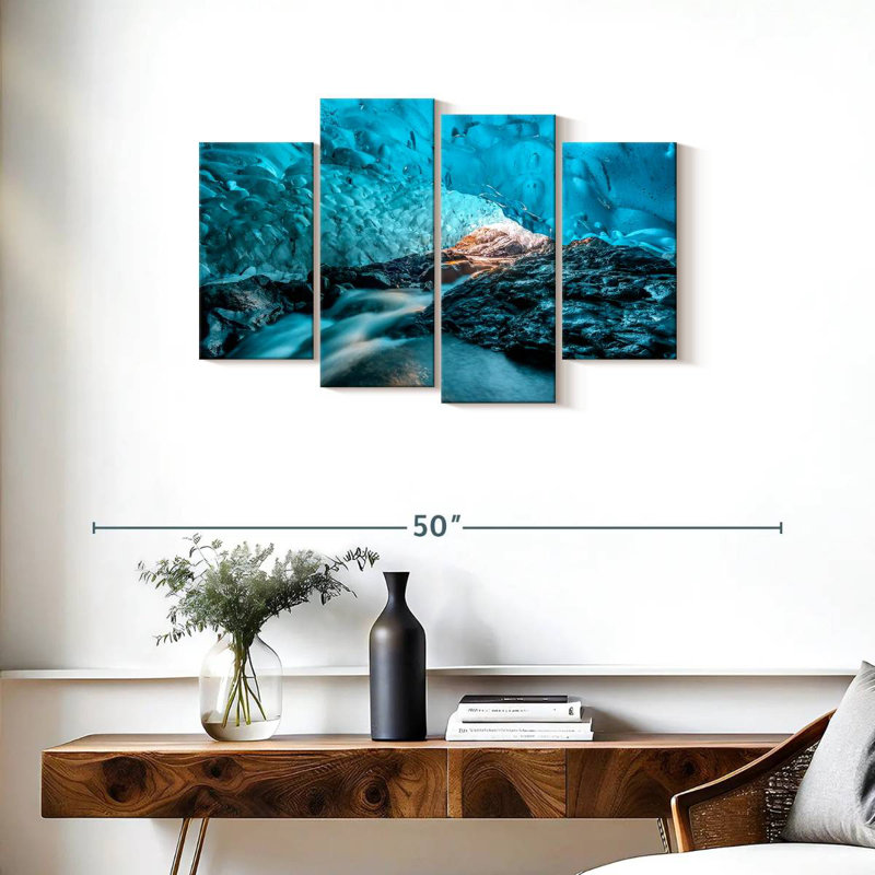 Alvord Inside Vatnajokull Glacier, 22"H x 36"W