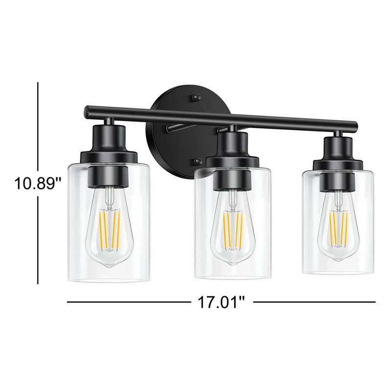 Éclairage pour meuble-lavabo 3 lumières
