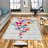 Stylish Woven Carpet, 5.2 x 7.5 Feet | 100% Polyester, 0.3 in Pile Height, Antibacterial, Non-Slip PVC Dot Underside | Machine Washable, 3D Digital Print | Perfect for Living Room, Bedroom & Home Décor-1087839086