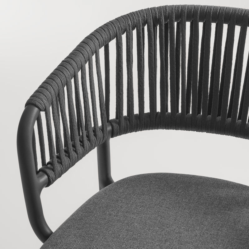 Mate Outdoor Dining Armchair, Toohey Charcoal